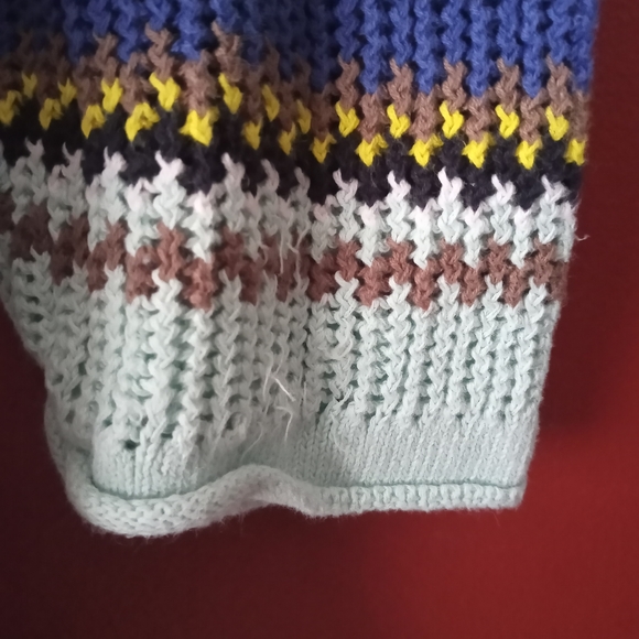 Orly  Knitted Sweater Sz Large - Picture 6 of 8